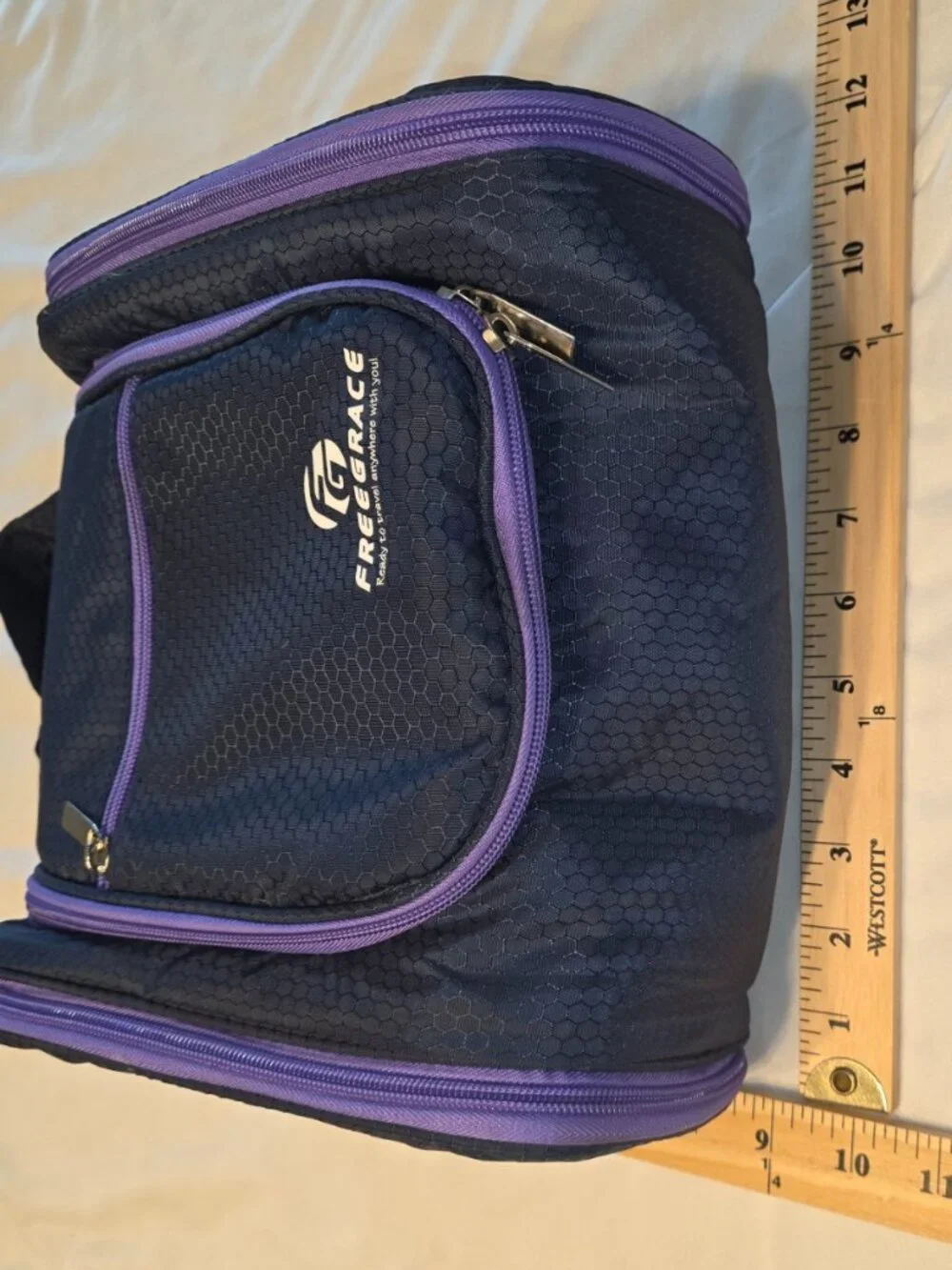 Freegrace Hanging Toiletry Bag Extra Large Capacity Premium Travel Organizer